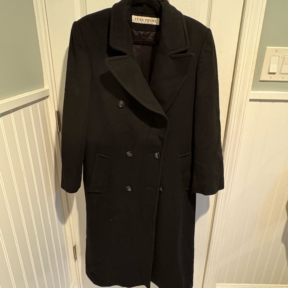 Evan Picone Black Coat
